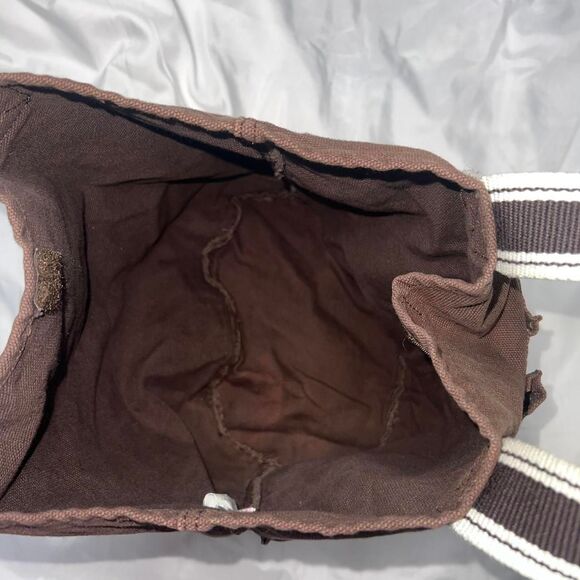 Roxy Brown and Pink Tote Bag - Picture 7 of 8